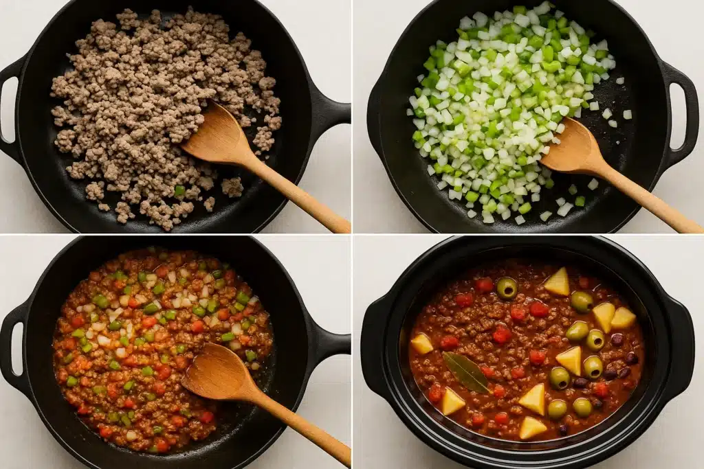 Slow-Cooker Picadillo