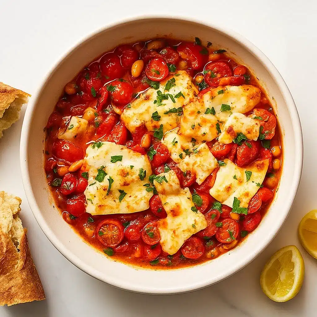 Halloumi With Tomatoes
