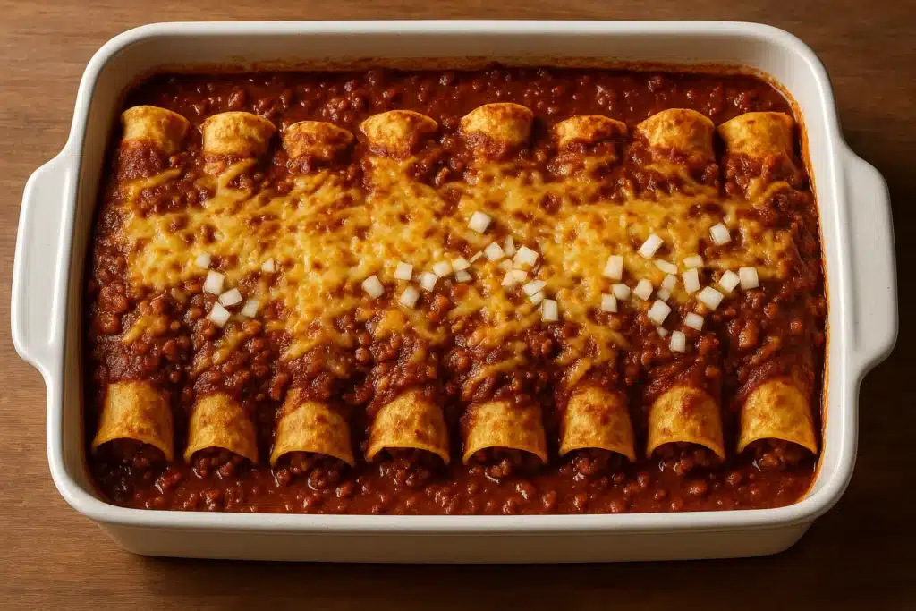 Enchiladas Con Carne