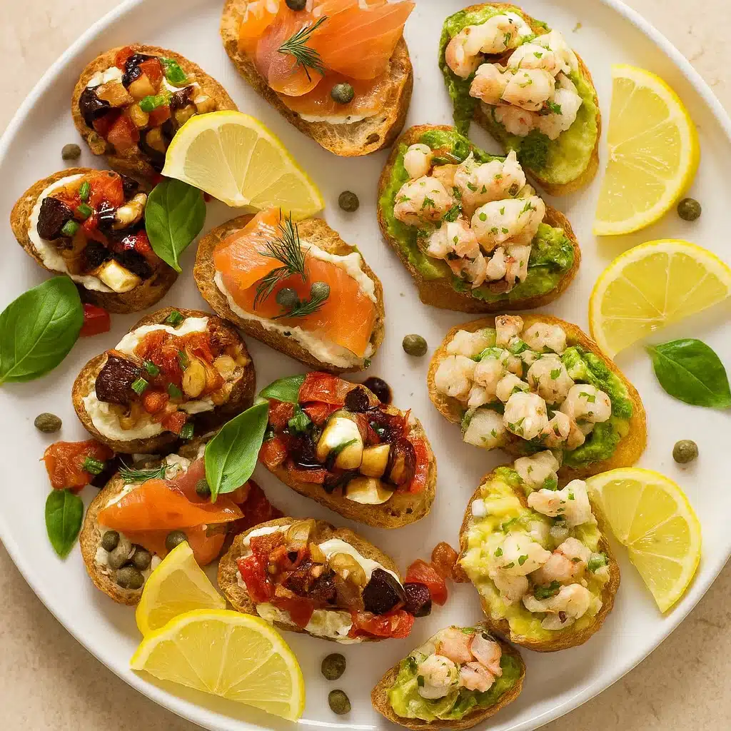 Holiday Crostini 2 Holiday Crostini