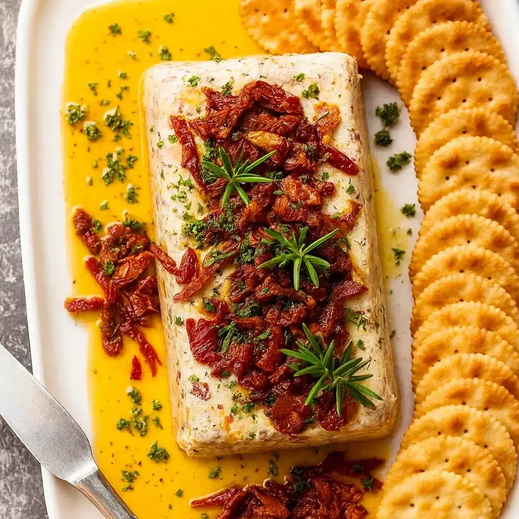 Christmas Appetiser – Italian Cheese Log