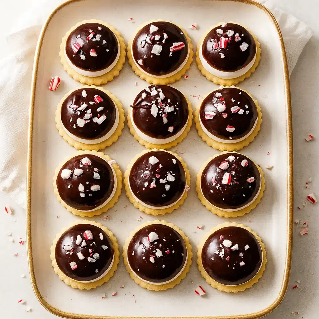 Peppermint Patty Shortbreads 4 Peppermint Patty Shortbreads