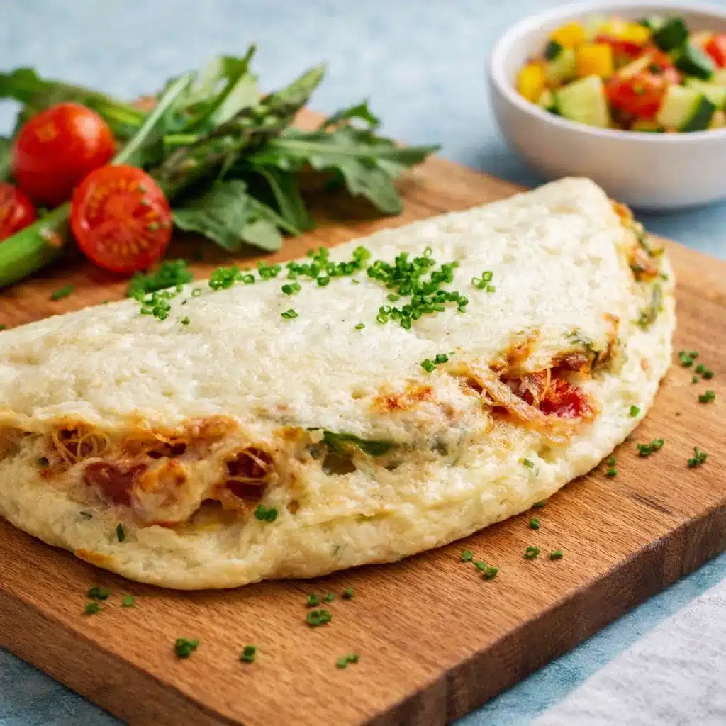 Fluffy Egg White Omelette