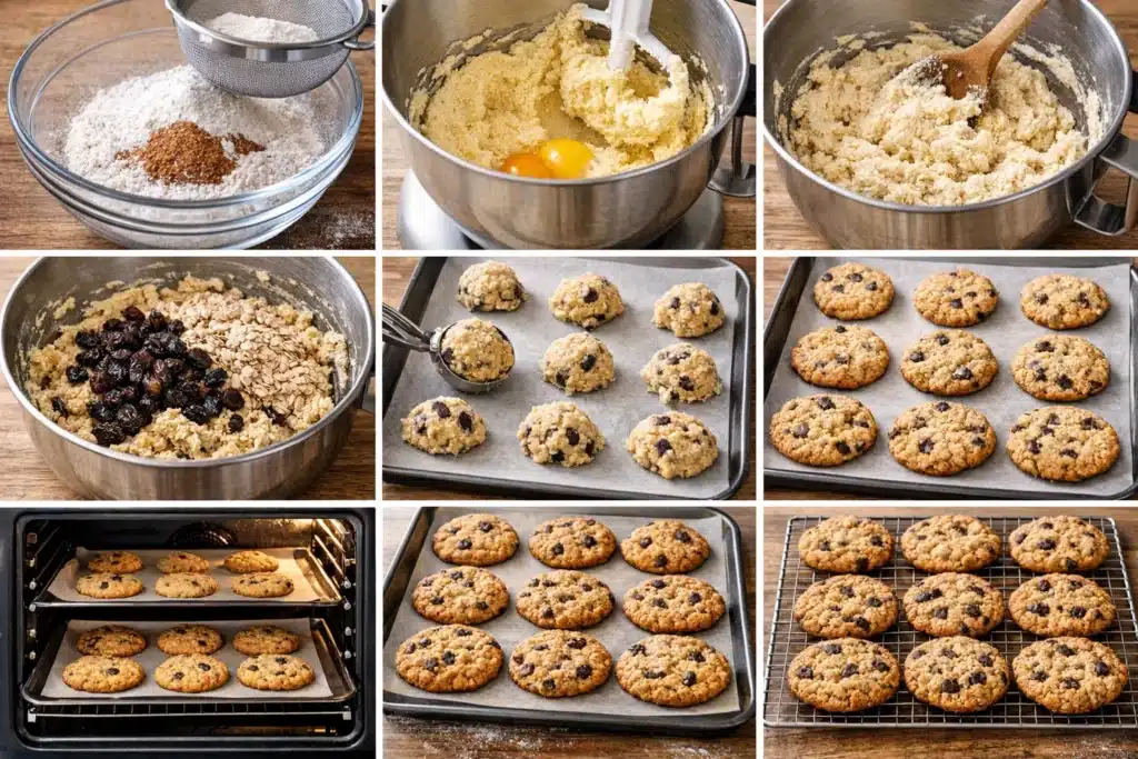 Oatmeal Raisin Cookies