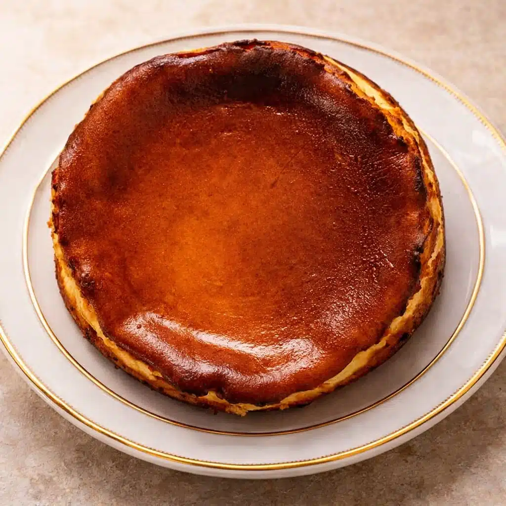 Basque Cheesecake 4 Basque Cheesecake