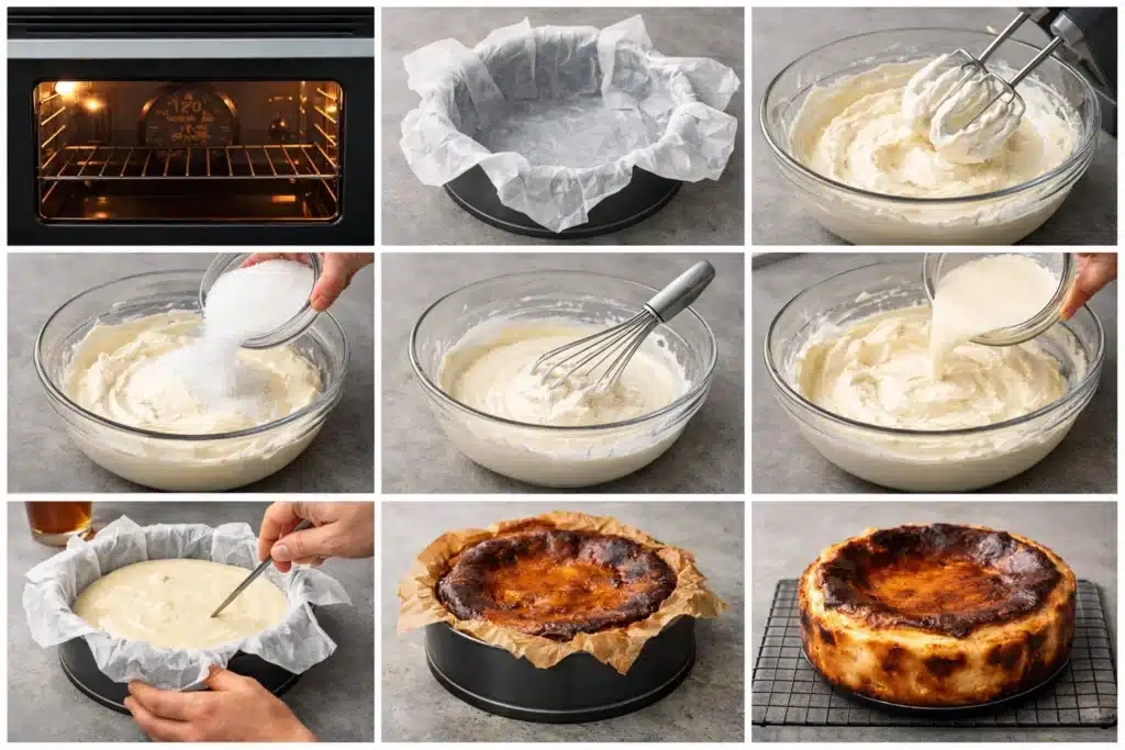 Basque Cheesecake 3 Basque Cheesecake