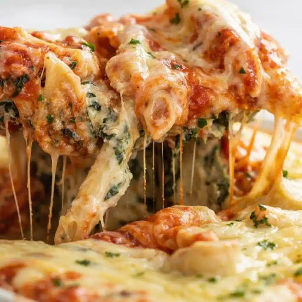 Spinach Ricotta Pasta Bake