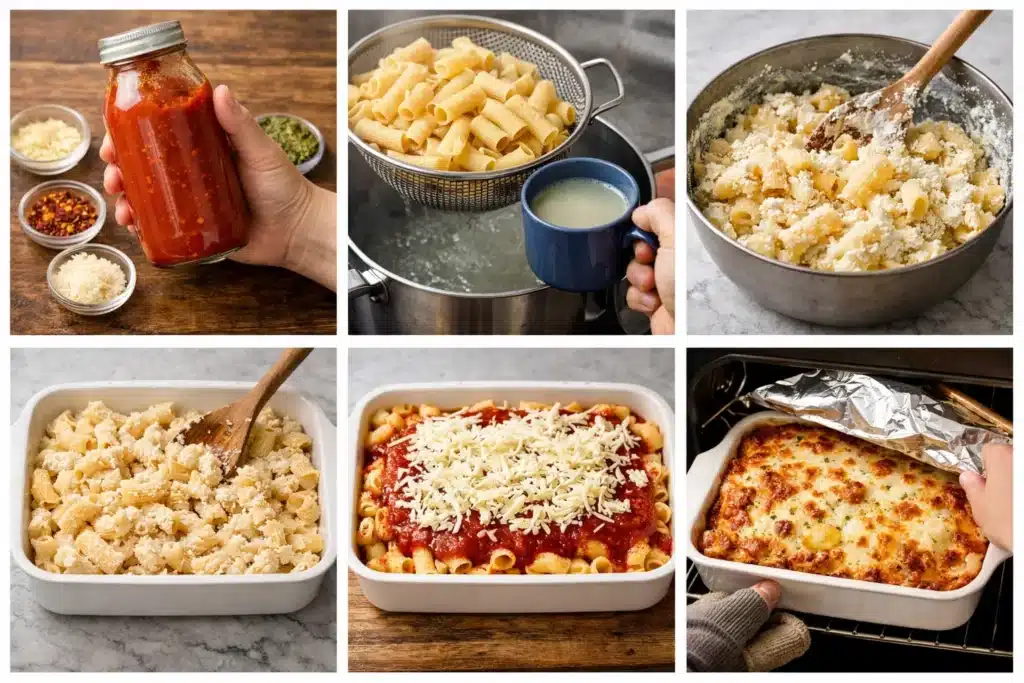 Spinach Ricotta Pasta Bake 3 Spinach Ricotta Pasta Bake