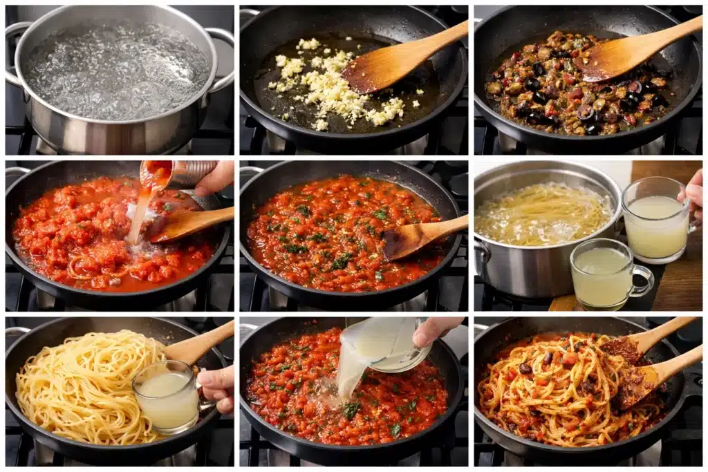 Spaghetti alla Puttanesca