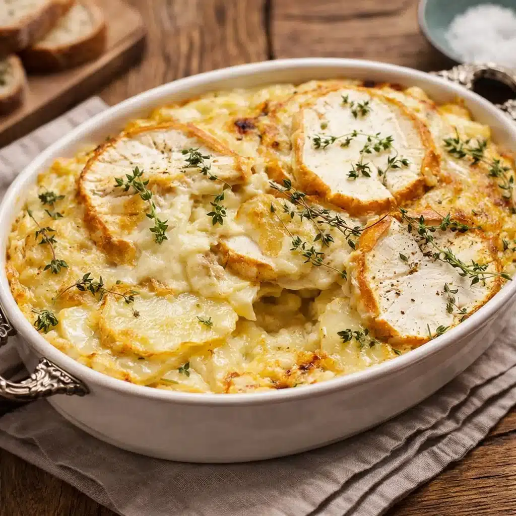 Brie Dauphinoise Potatoes 5 Brie Dauphinoise Potatoes