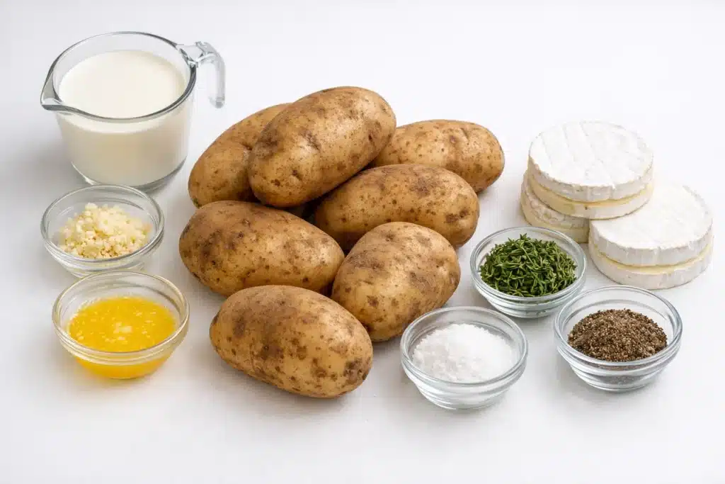 Brie Dauphinoise Potatoes 2 Brie Dauphinoise Potatoes