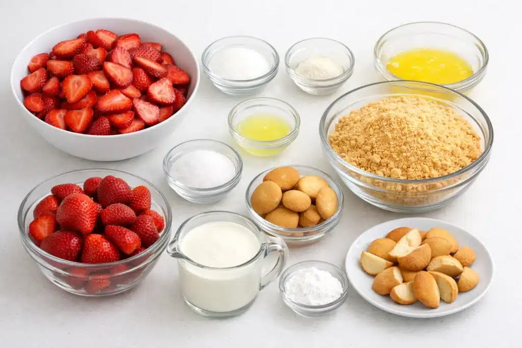 Strawberry Icebox Pie