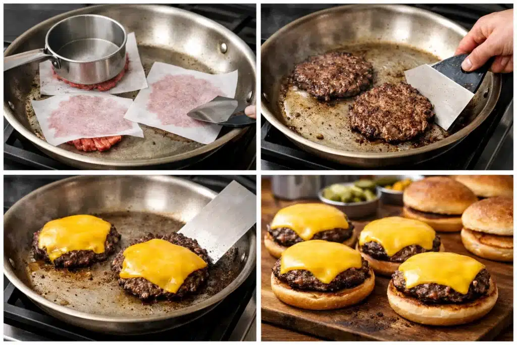 Smash Burgers 3 Smash Burgers