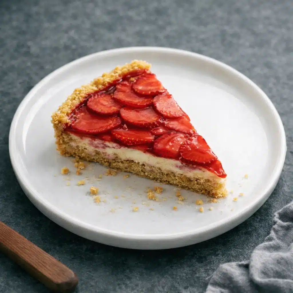 Strawberry Icebox Pie