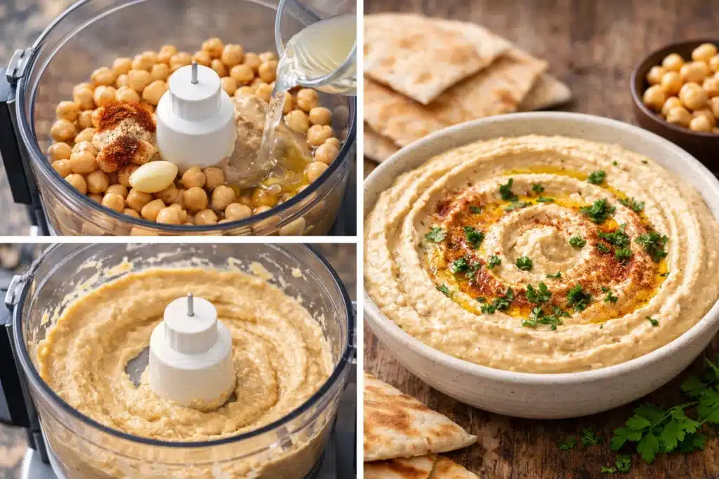 Homemade Hummus 3 Homemade Hummus