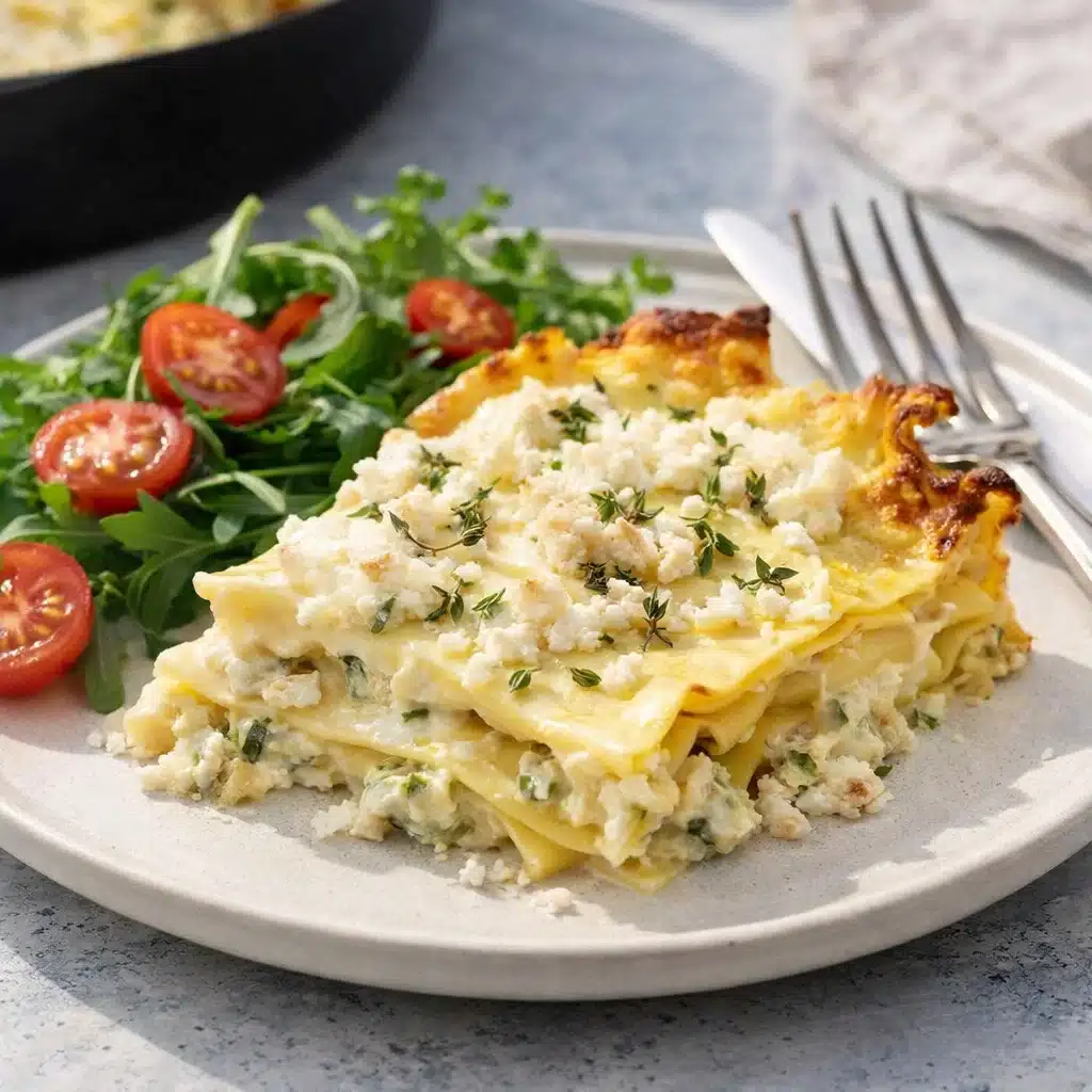 White Skillet Lasagna