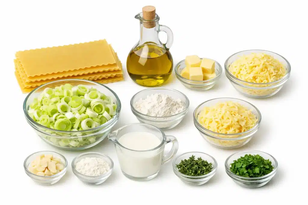 White Skillet Lasagna