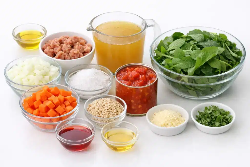 Sausage and Barley Soup