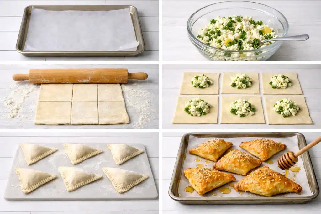 Savory Feta Turnovers
