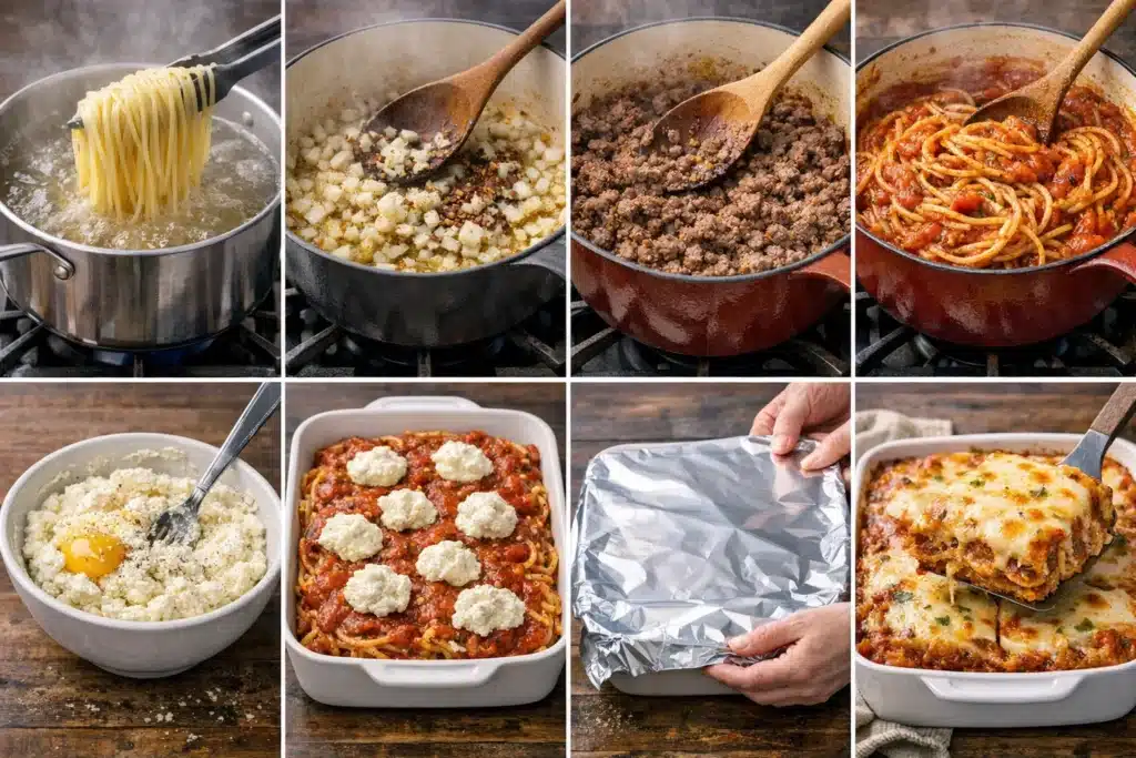 Baked Spaghetti recipe