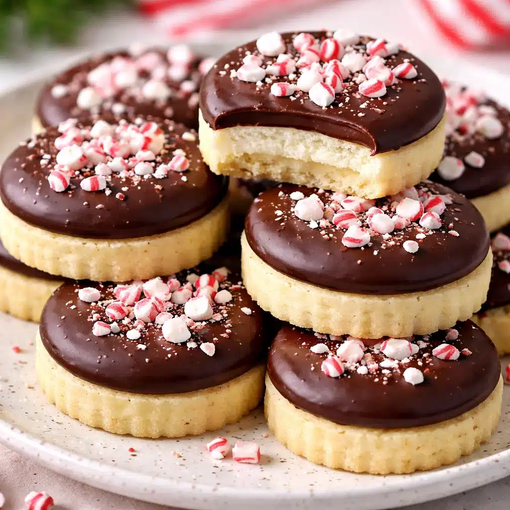 Peppermint Patty Shortbreads 5 Peppermint Patty Shortbreads