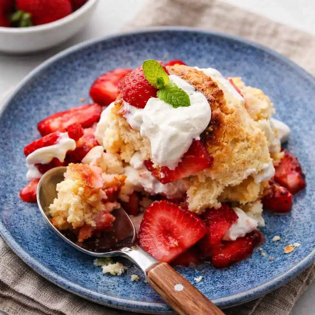Homemade Strawberry Shortcake