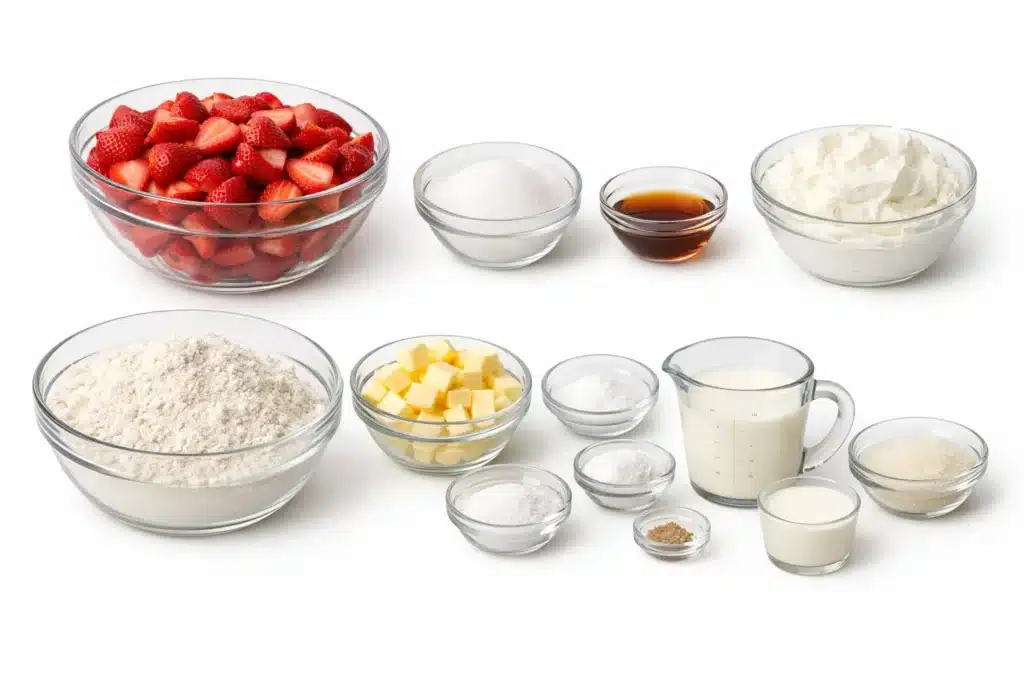 Homemade Strawberry Shortcake