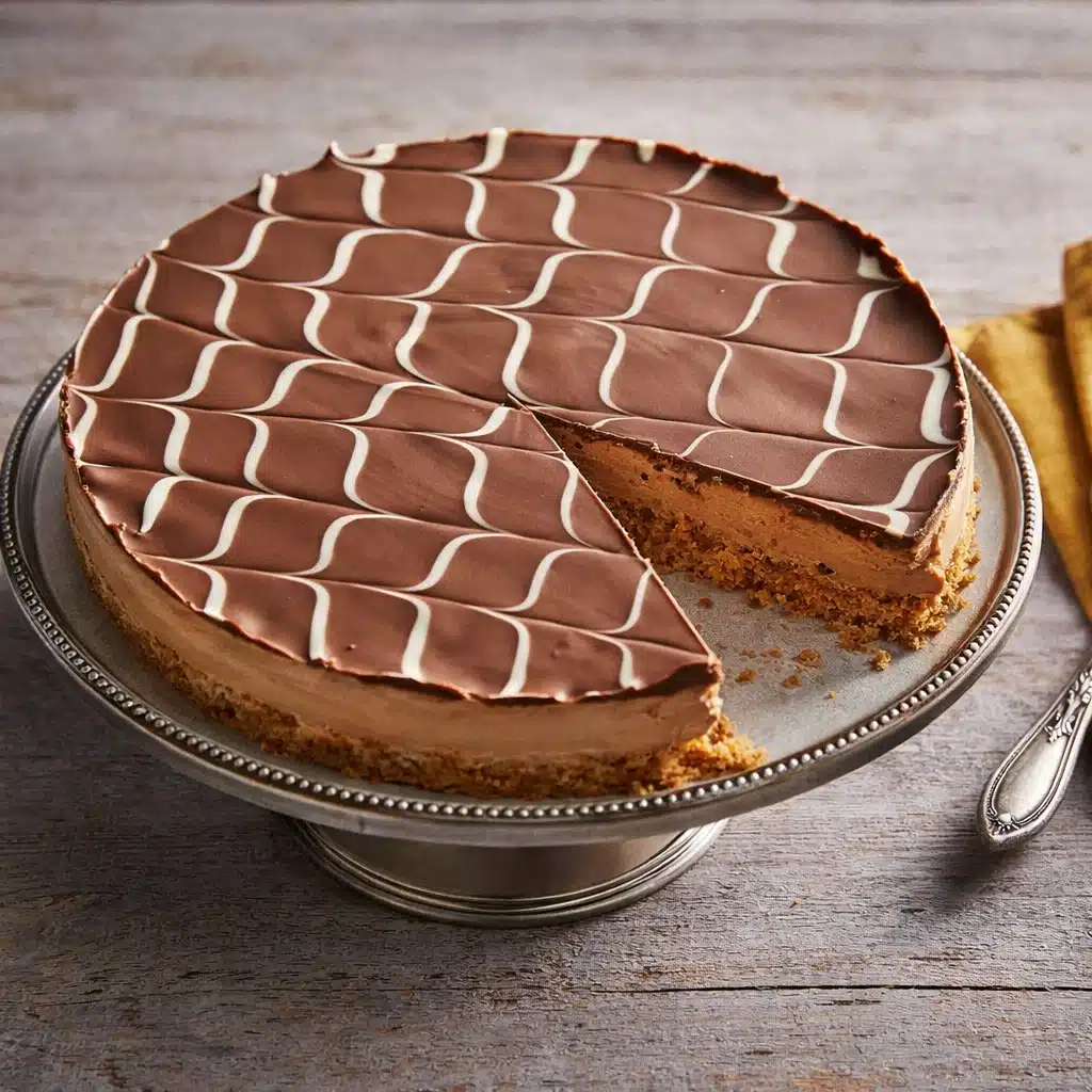 Easy Chocolate Cheesecake