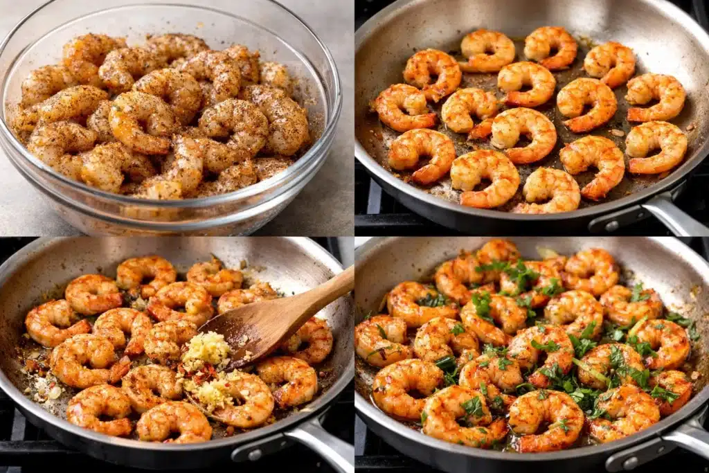 Cumin-Lime Shrimp With Ginger