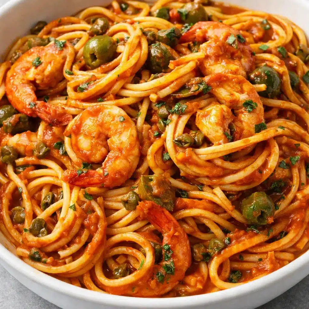 Spicy Shrimp Puttanesca