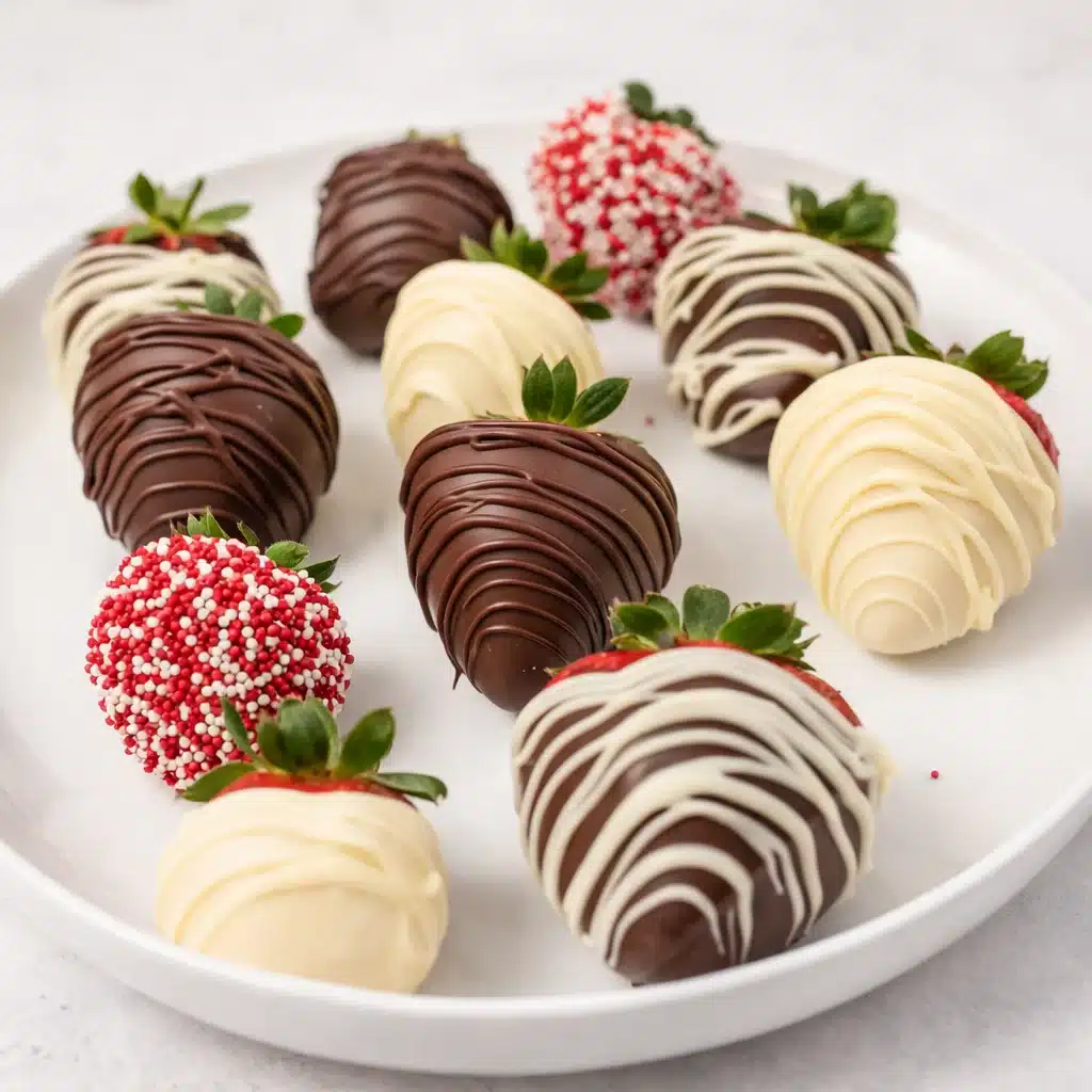 Chocolate Covered Strawberries 4 Chocolate Covered Strawberries