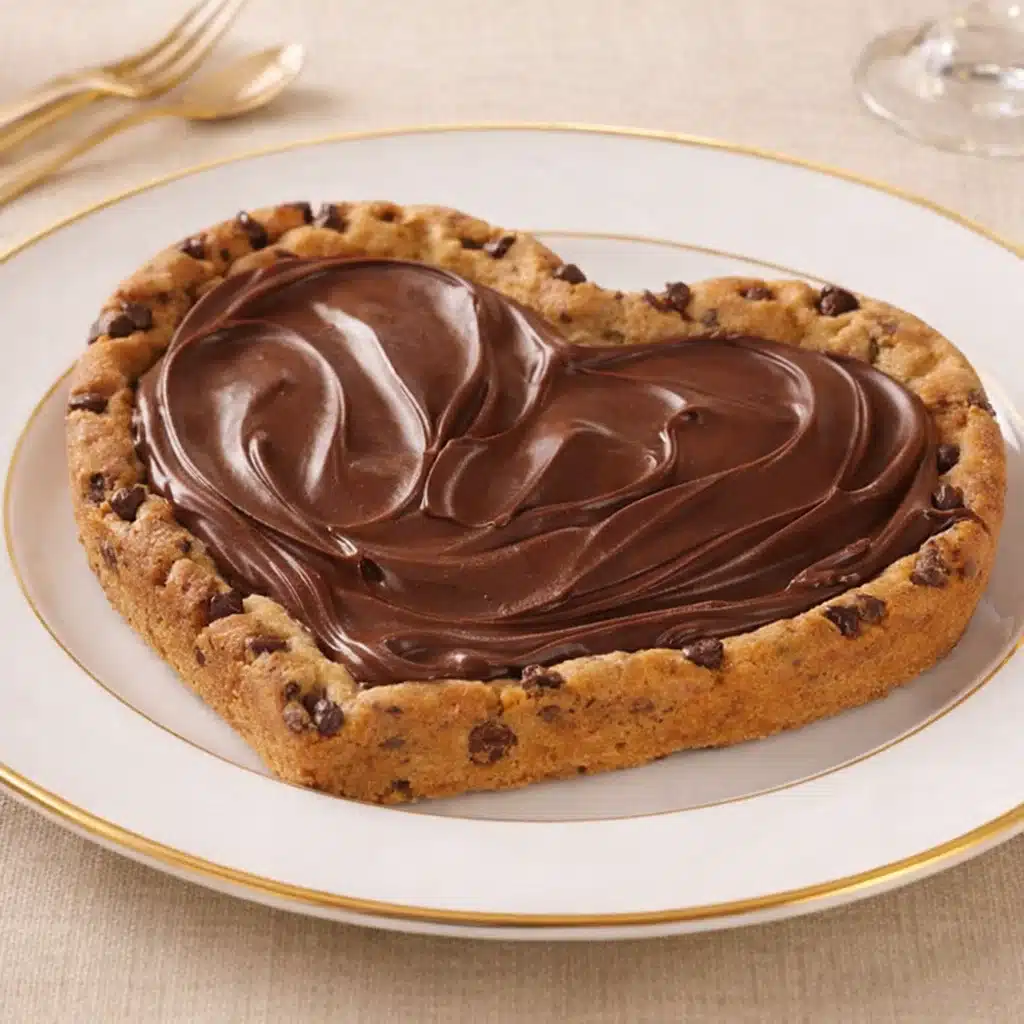 Easy Heart Shaped Cookie