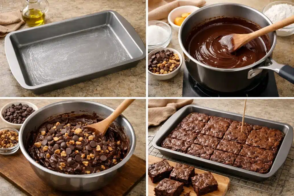 Double Chocolate Chip Brownies