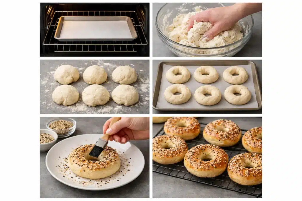 Homemade High Protein Bagels (Easy, No-Boil Recipe) 3 Homemade High Protein Bagels