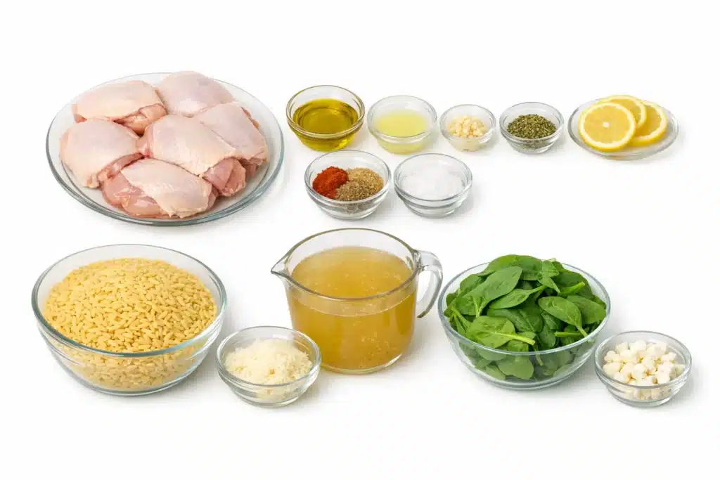 One-Pan Greek Chicken and Risoni 2 One-Pan Greek Chicken and Risoni