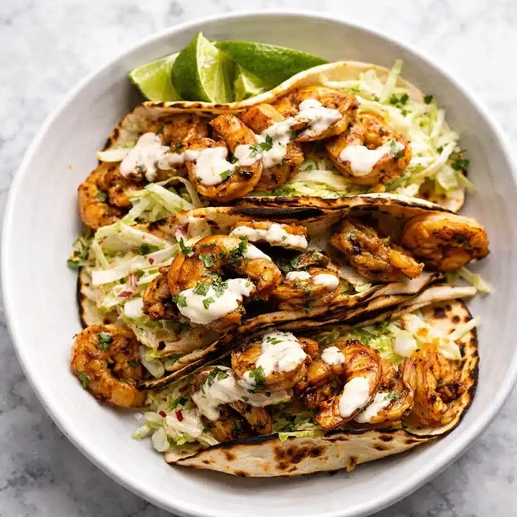 Prawn Tacos (Shrimp): Zesty, Juicy & Packed with Flavor 4 Prawn Tacos (Shrimp)