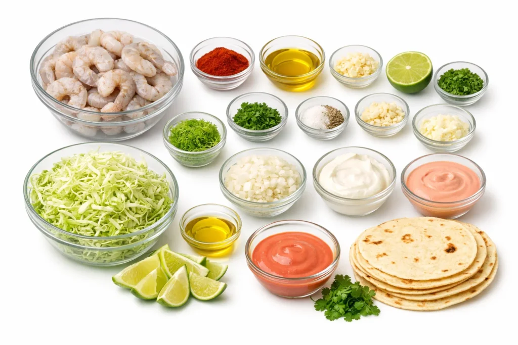 Prawn Tacos (Shrimp): Zesty, Juicy & Packed with Flavor 2 Prawn Tacos (Shrimp)