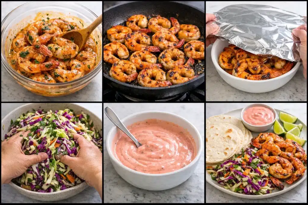 Prawn Tacos (Shrimp): Zesty, Juicy & Packed with Flavor 3 Prawn Tacos (Shrimp)