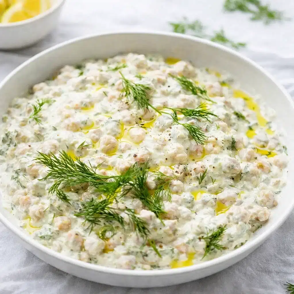 Tzatziki Chickpea Salad