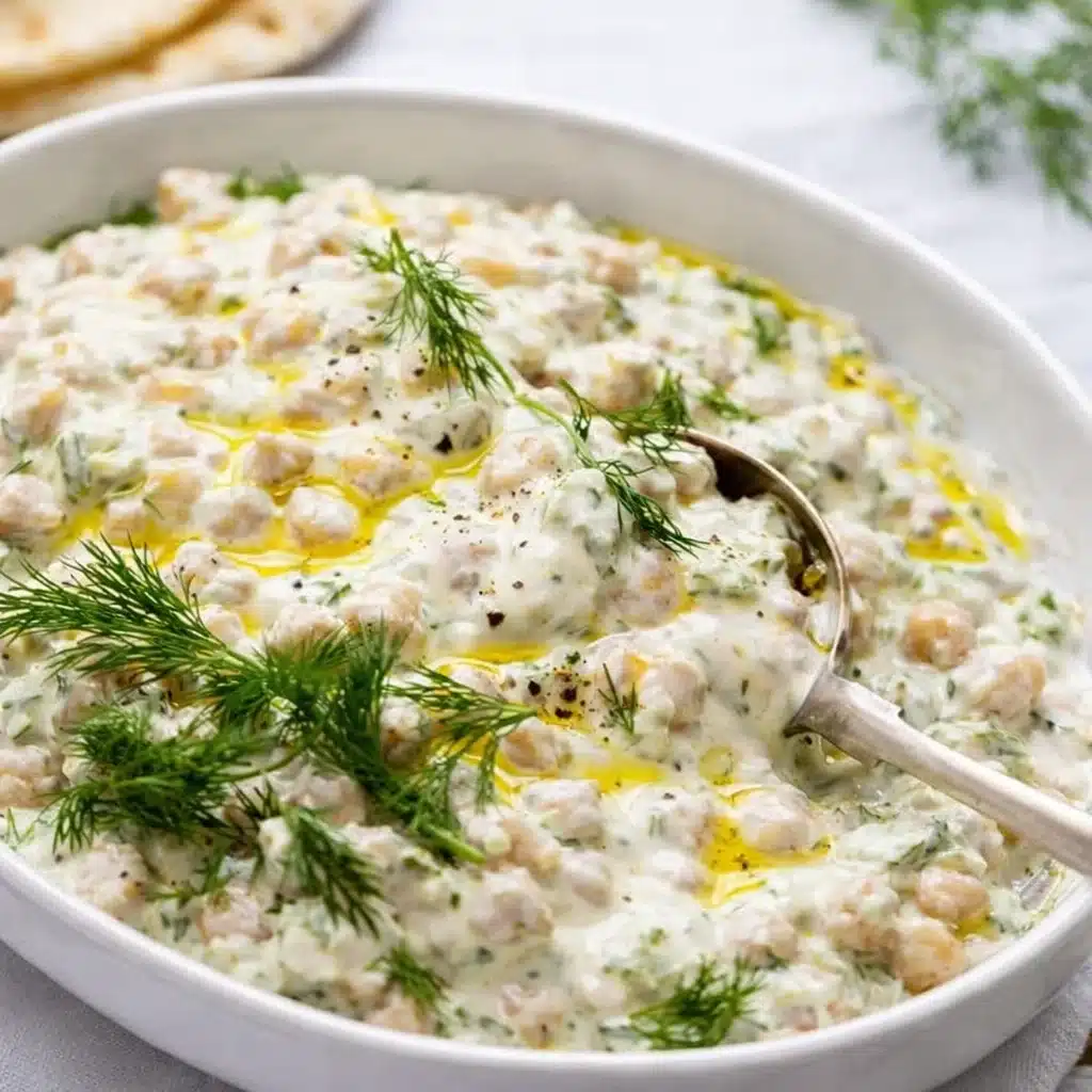Tzatziki Chickpea Salad