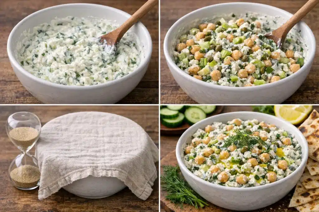 Tzatziki Chickpea Salad