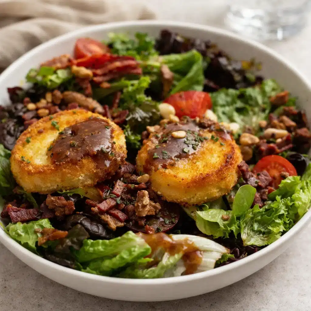 Warm French Goat’s Cheese Salad