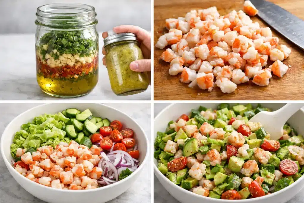 Prawn Mango Avocado Salad