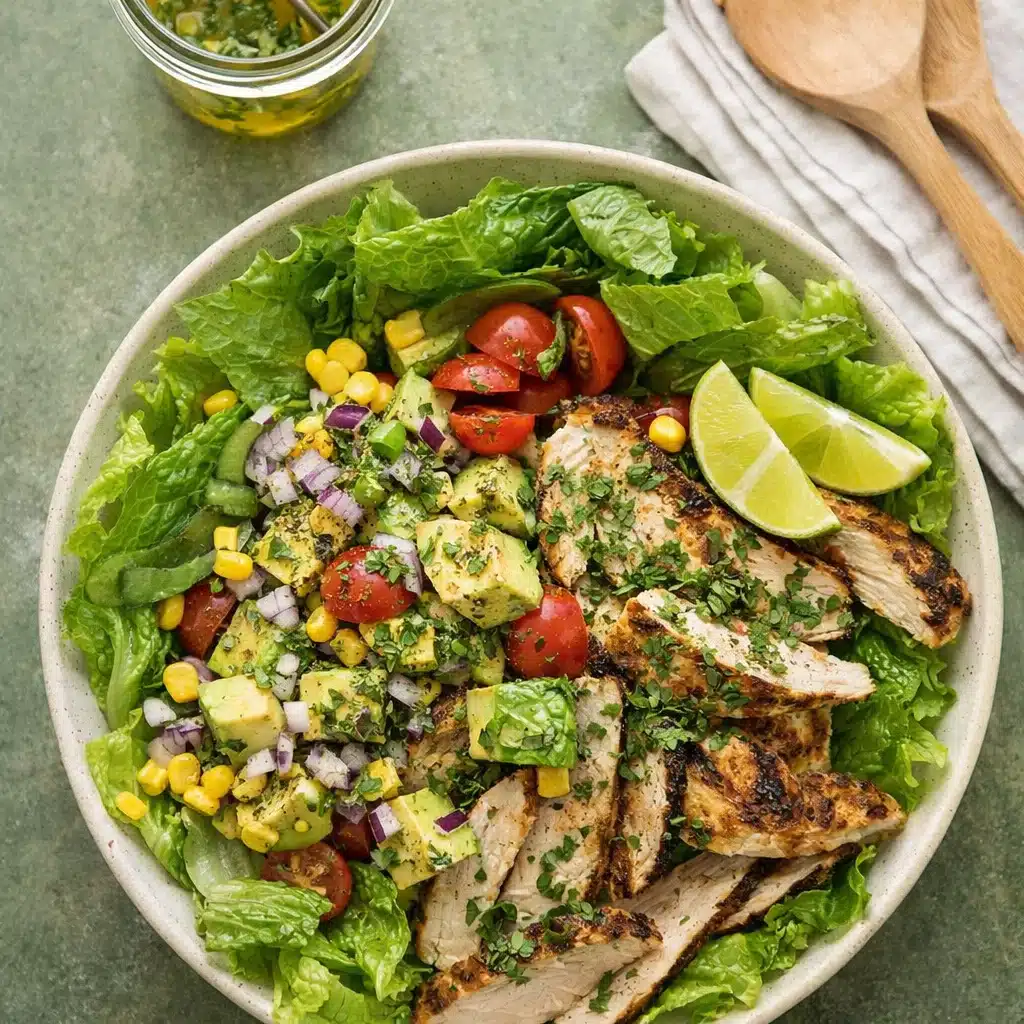 Mexican Avocado Chicken Salad