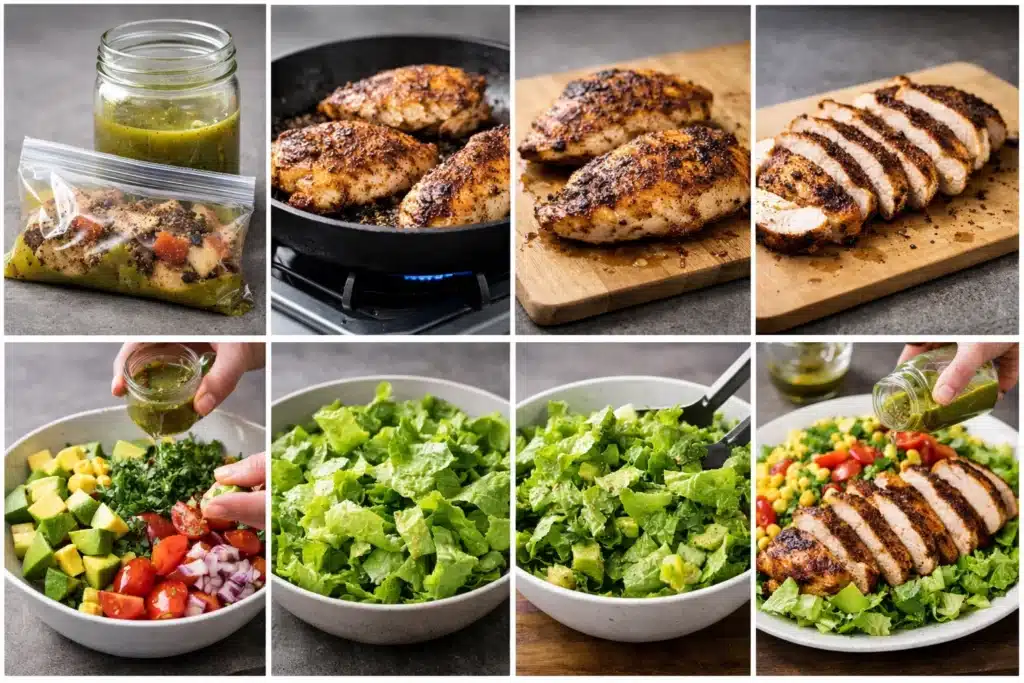 Mexican Avocado Chicken Salad – Bold, Fresh & Protein-Rich 3 Mexican Avocado Chicken Salad