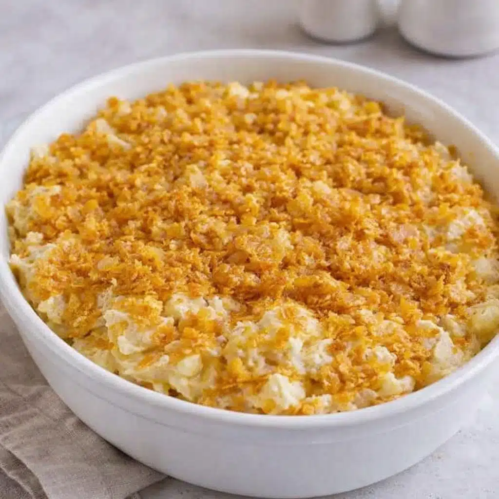 Funeral Potatoes with Hashbrowns