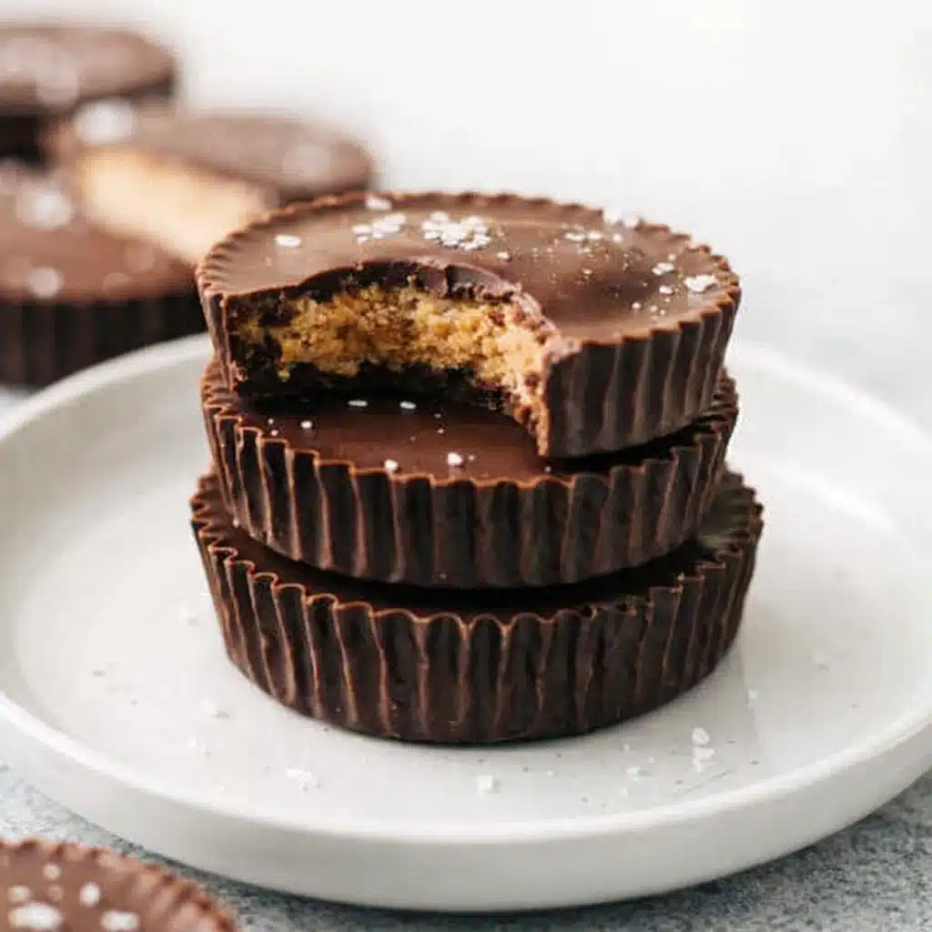 homemade Reeses cups