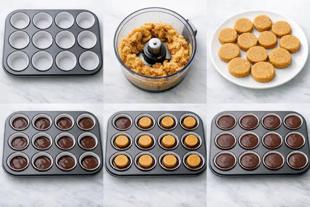 homemade Reeses cups