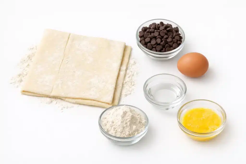 Quick Easy Chocolate Croissants