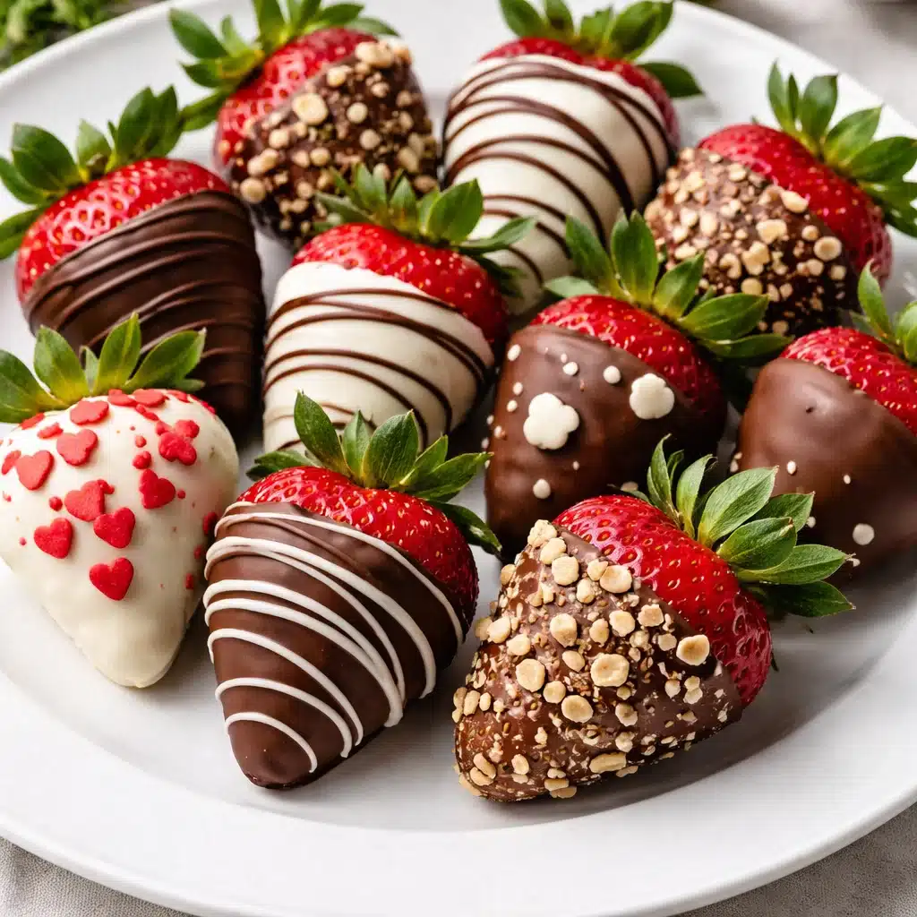 Chocolate Covered Strawberries 5 Chocolate Covered Strawberries